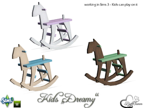 Sims 3 — Kids Dreamy Rookinghorse by BuffSumm — Part of the *Kids Dreamy* for Sims 3 ***TSRAA***