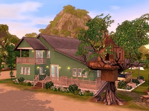 Sims 3 — Carnegie Way by timi722 — Home for animals lovers or a large family with pets. Lovely landscaped garden.