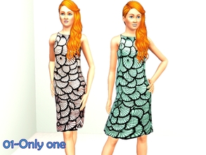 Sims 3 — Alice Olivia dress by Well_sims — Beautiful designer dress for your amazing sim. :)