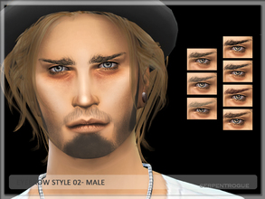 Sims 4 — Eyebrow Style 02-Male by Serpentrogue — Only for males Teen to elder Found in eyebrows selection 107