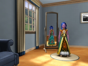 Sims 3 — Nightelf girl dresses by egyptiansimlover2 — I made these two dresses for my nightelf daughters,I thought these