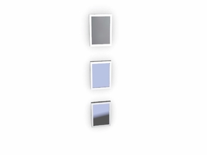 Sims 3 — Aaren Wall Mirror by sim_man123 — A set of simple, modern wall mirrors. Made by sim_man123 from TSR. TSRAA.