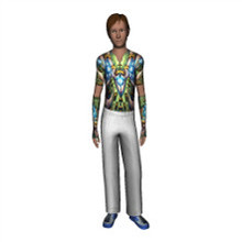 Sims 3 — Deep Earth TM Shirt by egyptiansimlover2 — 
