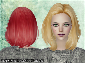 Sims 2 — Skysims Hair 242 by Skysims — Skysims Hair 242