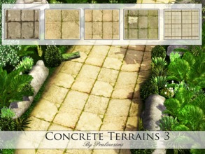 Sims 3 — Concrete Terrains 3 by Pralinesims — By Pralinesims