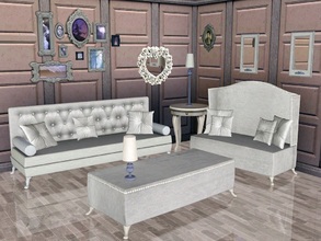Sims 3 — Emerald Living Room by Flovv — A luxurious living room with all the comfort you can imagine.