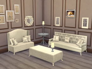 Sims 4 — Emerald Living Room by Flovv — A luxurious living room with all the comfort you can imagine.