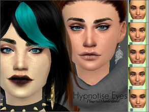 Sims 4 — Hypnotise Eyes Set by PlayersWonderland — Cloned and edited from real people pictures, so they fit better on the