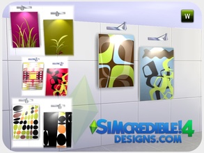 Sims 4 — Metropole Painting by SIMcredible! — by SIMcredibledesigns.com available at TSR