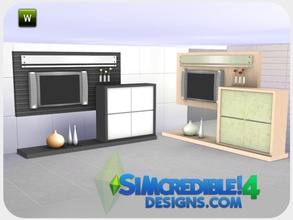 Sims 4 — Metropole TV by SIMcredible! — by SIMcredibledesigns.com available at TSR ____________ UPDATED version in April