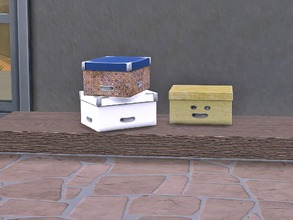 Sims 4 — Living Acacia - Box by ung999 — Living Acacia - Box Located at : Decor / clutter colors option: 3
