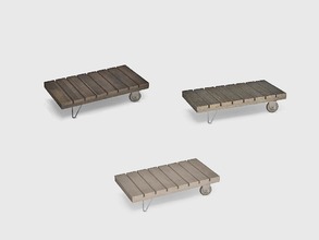 Sims 4 — Living Acacia - Coffee Table by ung999 — Living Acacia - Coffee Table Colors Option: 3