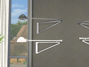 Sims 4 — Living Acacia - Wall Lamp - Left by ung999 — Living Acacia - Wall Lamp - Left Colors option : 2 