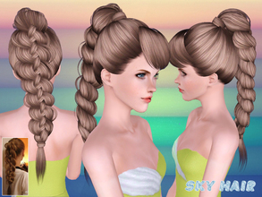 Sims 3 — Skysims-Hair-247Set by Skysims — Female hairstyle for toddlers, children, teen (young) adults and elders.