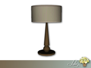 Sims 3 — Rustic Hallway Table Lamp by Lulu265 — Part of the Rustic Hallway Set Fully CAStable Made by Lulu265 for TSR