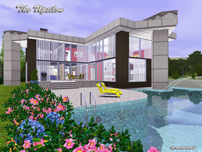 Sims 3 — The_Upsilon by matomibotaki — Large and luxury family home with unusual design and with high standards of