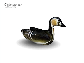 Sims 4 — Porcelain duck by Severinka_ — Porcelain duck - decoration for the home, a symbol of wealth and family