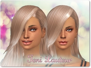 Sims 4 — Teni Lauteur by Ravvda2 — Created for: The Sims 4 Teni Lauteur is a young French/Armenian woman with georgous