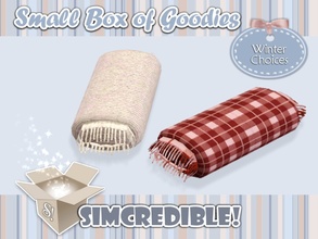 Sims 3 — Winter choices - Blanket by SIMcredible! — It's SIMcredible! Small box of goodies #5 - Your lovely source for