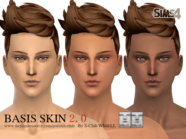 Sims 4 — S-Club WMLL thesims4 BASSIS skintones2.0 by S-Club — Skintone 2.0 for you, this version we worked a lot on skin