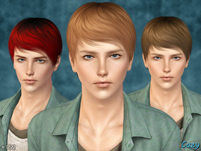 Sims 3 — Joey Hairstyle - Set by Cazy — Hairstyle for Male, Child through Elder. All LODs included.