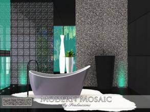 Sims 3 — Modern Mosaic by Pralinesims — By Pralinesims
