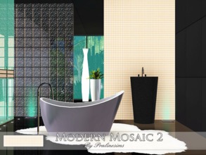 Sims 3 — Modern Mosaic 2 by Pralinesims — By Pralinesims