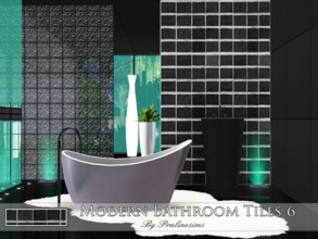 Sims 3 — Modern Bathroom Tiles 6 by Pralinesims — By Pralinesims