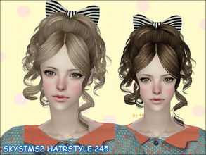 Sims 2 — Skysims Hair 245 by Skysims — Skysims Hair 245