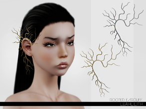 Sims 3 — LeahLillith Rooted Earcuff by Leah_Lillith — Rooted Earcuff whole earcuff's recolorable. hope you'll enjoy^^