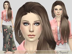 Sims 4 — Carolina - Young Adult by TugmeL — A beautiful model named Carolina!. Here is the list of ALL The CC files you