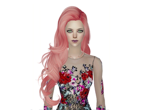 Sims 2 — skysims hair 246  Pink by Skysims — 