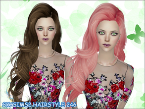 Sims 2 — skysims hair 246 by Skysims — skysims hair 246