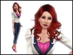Sims 3 — Kimber Benton by Witchbadger — Based on the TV Series Jem and The Holograms - as there are many versions of