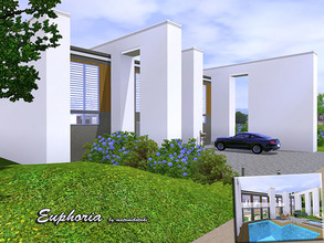 Sims 3 — Euphoria by matomibotaki — Wouldn`t it be an euphoria to have such a house in real life, oh so sorry, it is only