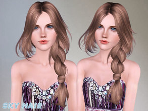 Sims 3 — Skysims-Hair-250 by Skysims — Female hairstyle for toddlers, children, teen (young) adults and elders.