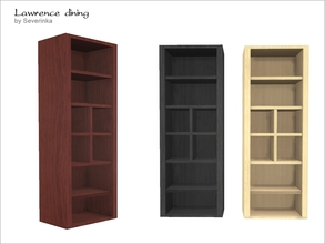 Sims 4 — Lawrence sideboard by Severinka_ — Large sideboard from the set of 'Lawrence dining' 3 colors