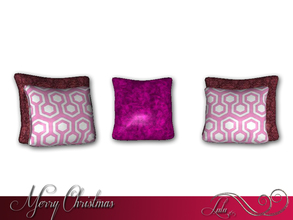 Sims 3 — Jewel Tones Sofa Cushions by Lulu265 — Part of the Jewel Toned Christmas Set Made by Lulu265 for TSR