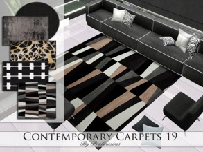 Sims 3 — Contemporary Carpets 19 by Pralinesims — By Pralinesims