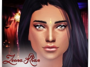 Sims 4 — Zeena Khan by Ravvda2 — Created for: The Sims 4 Zeena is a young Indian dreamer, she's romantic and she's a