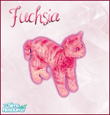 Sims 1 — Fuchsia the pink tabby. by BloodMaple — 