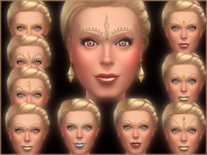 Sims 4 — Party Jewels by _Simalicious_ — Jewels for your face to be the most beautiful of the party ! 10 Jewels. You can