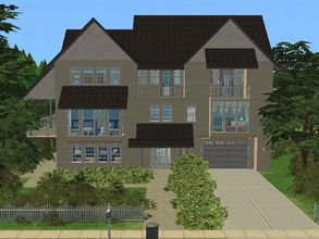 Sims 2 — Mountaintop Drive by millyana — Ultra big family home with 6 bedrooms, 5 bathrooms, living and family rooms, big