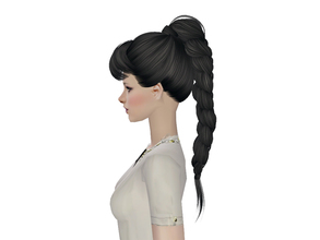 Sims 2 — skysims hair 247  Black by Skysims — 