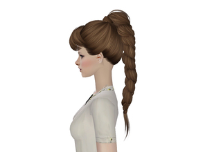 Sims 2 — skysims hair 247  Brown2 by Skysims — 