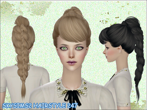 Sims 2 — skysims hair 247 by Skysims — skysims hair 247