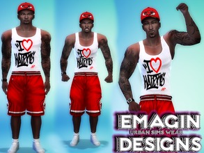 Sims 4 — Men  I<3Haters Tank by emagin3602 — Designed by Emagin Designs http://www.thesims3.com/mypage/Emagin/mystudio