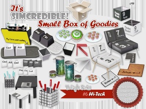 Sims 3 — Hi-Tech by SIMcredible! — It's SIMcredible! Small box of goodies #6 - Your lovely source for living touch