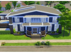 Sims 4 — The Truman Residence by RoccoTruman — This is a huge 4 BR/ 4BTHRM family home. The 4 bedrooms are all upstairs