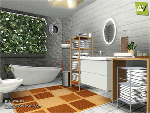 Sims 3 — Godmorgon Bathroom by ArtVitalex — - Godmorgon Bathroom - ArtVitalex@TSR, Jan 2015 - All objects are recolorable